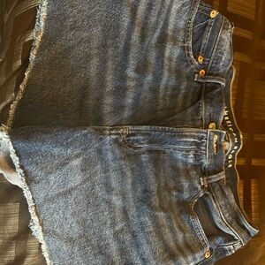 American Eagle Outfitters Blue Ankle Cropped Jeans